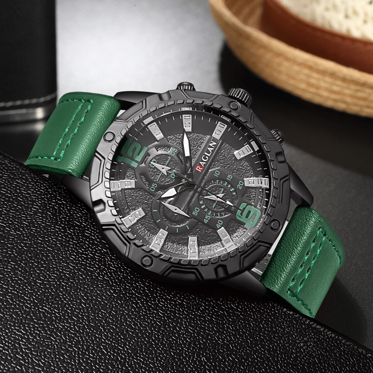 ⌚ AEVOLIS | Montre Homme Tendance – Bracelet Cuir et Style Top Brand